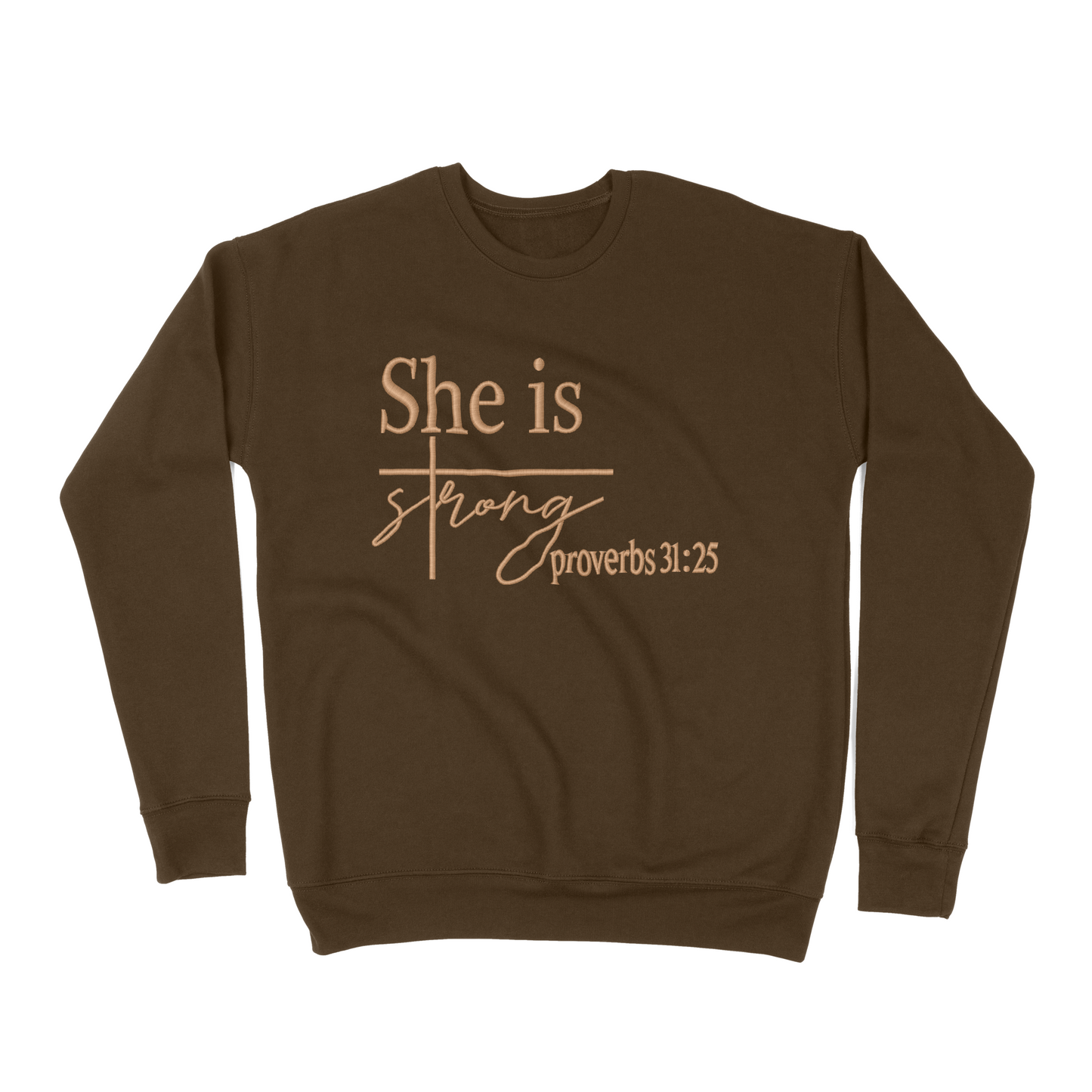 "She Is Strong" Crewneck