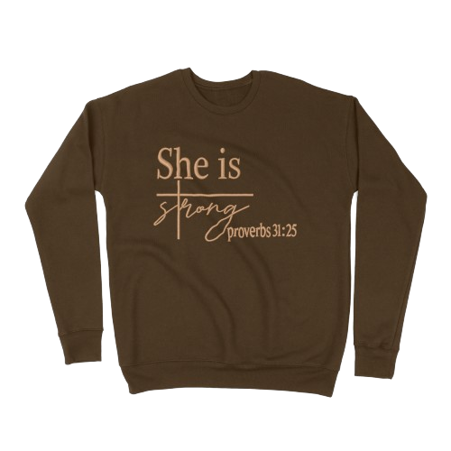"She Is Strong" Crewneck